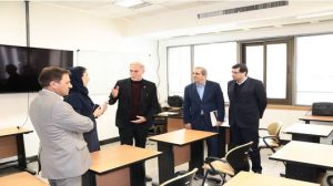 بازدید مشاور وزیر صمت از کانون ارزیابی هزار مدیر حرفه‌ای درسازمان مدیریت صنعتی