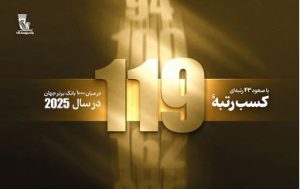 درآستانه بیستمین سالگرد تأسیس بانک پاسارگاد؛ کسب رتبه ۱۱۹ در بین ۱۰۰۰ بانک برتر جهان با ۴۳ پله صعود