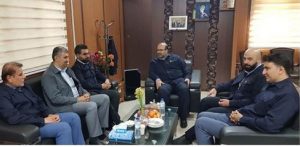 دیدار مدیرعامل با مدیر بازرسی و نظارت شرکت