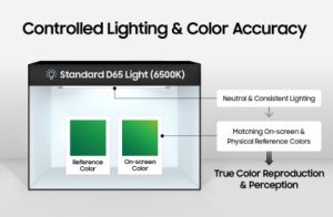 تلویزیون OLEDسامسونگ چگونه تاییدیه Pantone Validated ArtfulColorرا کسب کرد