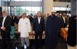 بهره‌برداری از بیمارستان انستیتو کانسر ایران با حضور مدیرعامل بانک کشاورزی