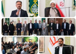 مراسم گرامیداشت عید سعید غدیر در بانک مسکن برگزار شد/اجرای جشنواره قربان تا غدیر در بانک مسکن